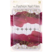 Wholesale - 12pc MINI SALON NAIL FILE SET C/P 144, UPC: 810004940819
